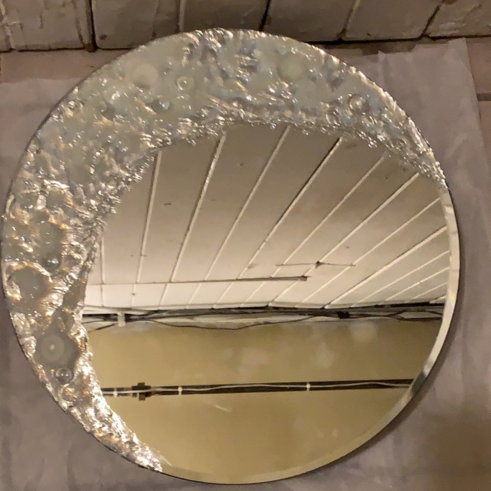 Moon glow in the dark mirror